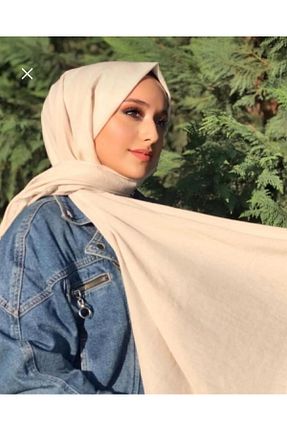 شال طوسی زنانه پنبه ای helya scarf - کد 878249178