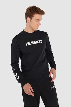 سوئیشرت مشکی مردانه ساده hummel - کد 875749659