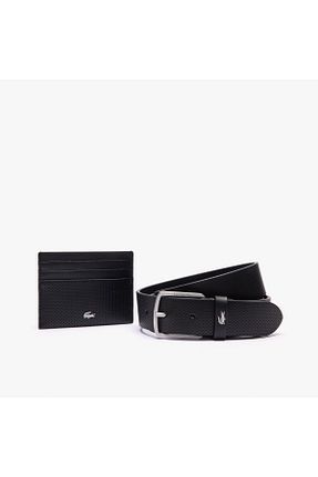 کمربند مشکی مردانه Lacoste - کد 866685353