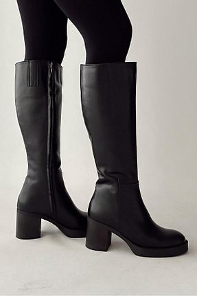 چکمه رنگی زنانه چرم خالص nope21shoess - کد 878248538