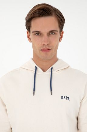 سوئیشرت بژ مردانه ساده U.S. Polo Assn. - کد 878238245