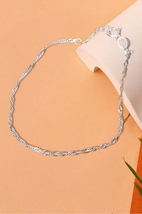 دستبند نقره زنانه 925 عیار Elika Silver - کد 878240744