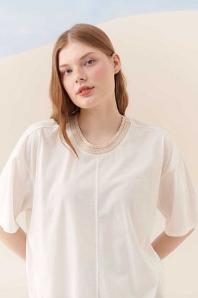 پیراهن نباتی زنانه رگولار Roman - کد 734428304
