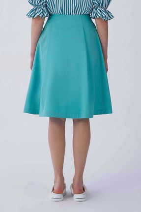 دامن سبز زنانه پارچه Roman - کد 702121763