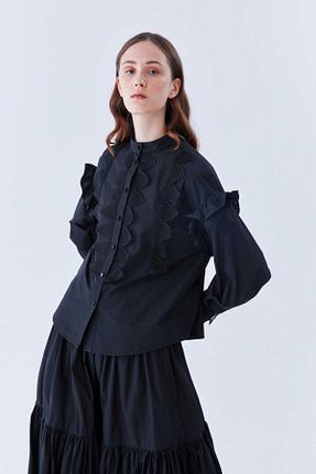 پیراهن مشکی زنانه رگولار Roman - کد 702132603