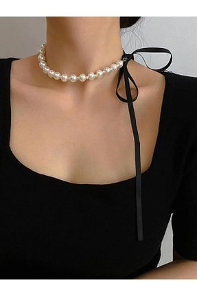 گردنبند مروارید سفید Perle88 - کد 878298151