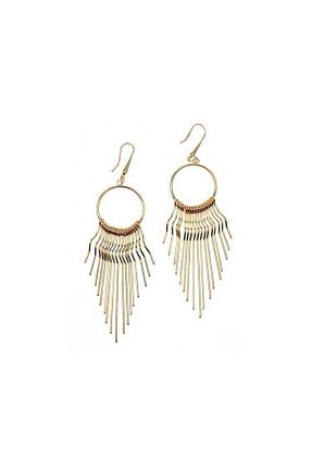 گوشواره جواهر رنگی لزران Roman - کد 719397774