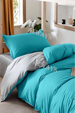 روتختی تک نفره فیروزه ای پنبه ای Always - کد 837357288