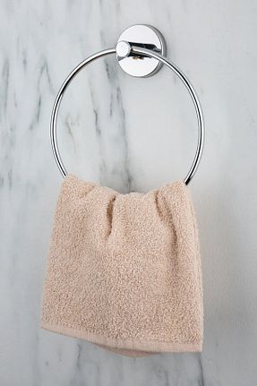 ست حمام طوسی فلزی Aktel Banyo - کد 878357943