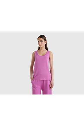 رکابی اسپرت بنفش زنانه Pamuk Keten United Colors of Benetton - کد 773771431
