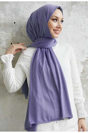 روسری بنفش %100 پنبه Güneş - کد 878418714