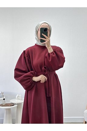 لباس زرشکی زنانه بافتنی CHUL - کد 878486112