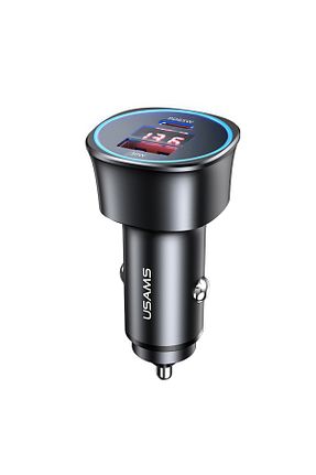 شارژر خودرو طوسی Usams - کد 878492260