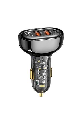 شارژر خودرو مشکی Usams - کد 878492258