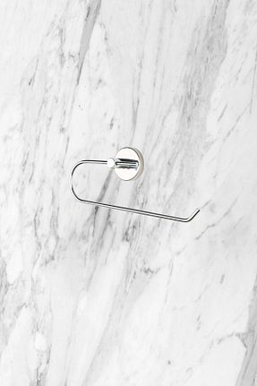 ست حمام طوسی فلزی Aktel Banyo - کد 878518852