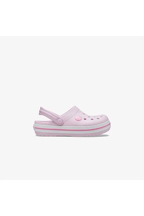 دمپائی اسپرت صورتی بچه گانه پارچه ای Crocs - کد 256011950