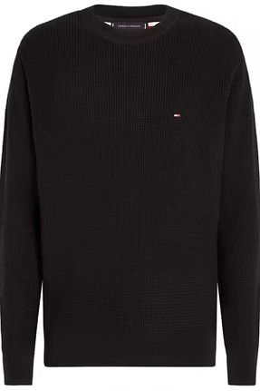 پلیور مشکی مردانه ساده Tommy Hilfiger - کد 861302099