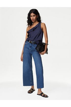 بلوز سرمه ای زنانه ساده Marks & Spencer - کد 843910862