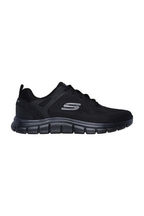 کفش اسنیکر مشکی مردانه بند دار Skechers - کد 803383471
