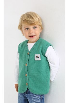 جلیقه سبز بچه گانه رگولار Luggi Baby - کد 878547277