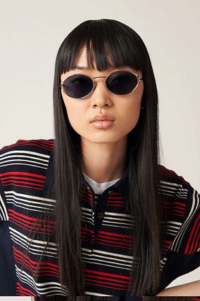 عینک آفتابی طلائی زنانه 54 Miu Miu - کد 811333170