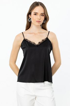 بلوز مشکی زنانه رگولار On Fashion - کد 878564884