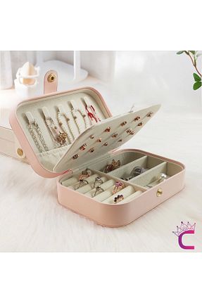 نظم دهنده جواهرات و آرایش صورتی پارچه Cinderella - کد 875082277
