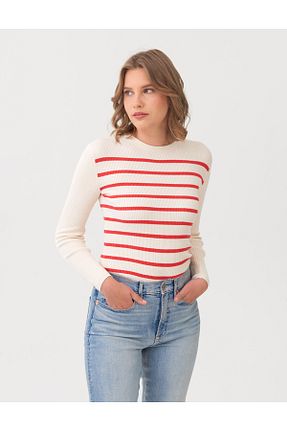 پلیور بژ زنانه رگولار Marks & Spencer - کد 814722036