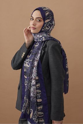 شال بنفش زنانه Modakaşmir - کد 878585161