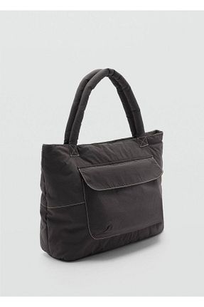 کیف دوشی مشکی زنانه پلی استر MANGO Teen - کد 847855369