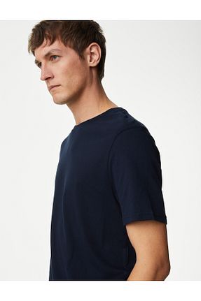 ست لباس راحتی سرمه ای مردانه ساده Marks & Spencer - کد 841650567