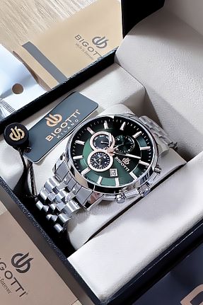ساعت مچی متالیک مردانه 44 میلی متر Bigotti - کد 878612914