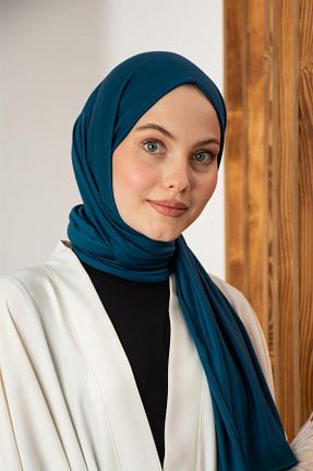 روسری آبی %100 پنبه Güneş - کد 870677178