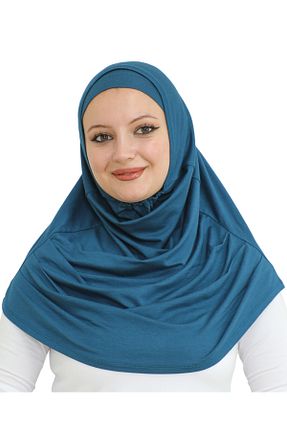 شال فیروزه ای زنانه ویسکون Modish Group - کد 878677562