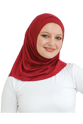 روسری زرشکی پنبه ای Modish Group - کد 878679575