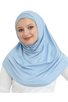 شال آبی زنانه ویسکون Modish Group - کد 878677561