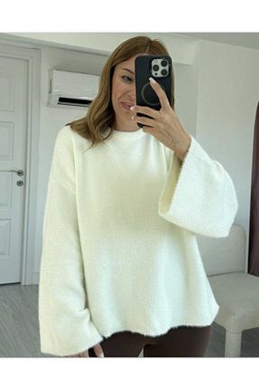 پلیور زنانه ساده Butik - کد 878708143