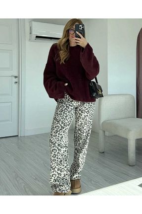 پلیور زرشکی زنانه ساده Butik - کد 878708135