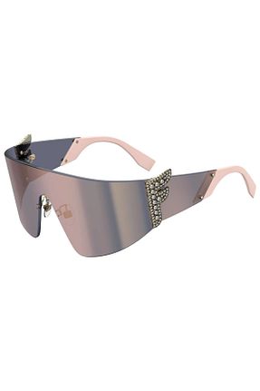 عینک آفتابی طوسی زنانه UV400 Fendi - کد 37355686