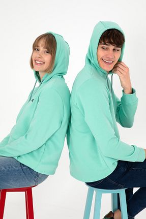 سوئیشرت فیروزه ای مردانه ساده U.S. Polo Assn. - کد 866566175