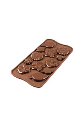 قالب کیک و فر قهوه ای سیلیکون Genel Markalar - کد 878766890