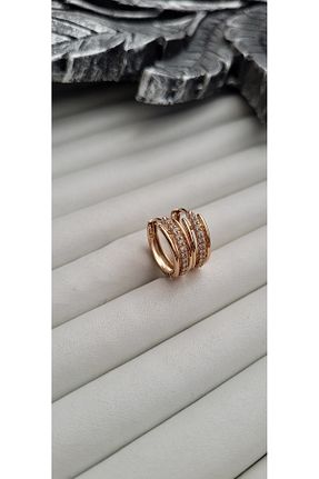 گوشواره استیل (فولاد) طلائی زنانه استیل ضد زنگ YİĞİTKARANAKSESUAR - کد 878817876