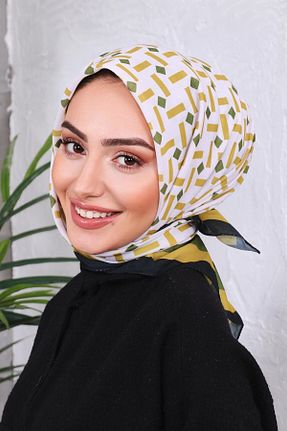 روسری مشکی 100 x 100 BUSLEM - کد 878824915