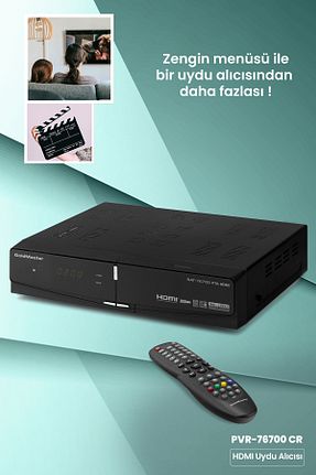 رسیور مشکی GoldMaster - کد 3497863