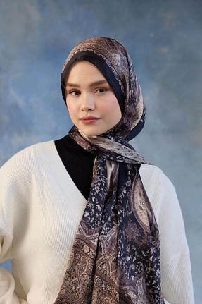 شال مشکی زنانه پنبه پلی استر İpekhan - کد 878837607