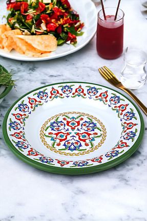 بشقاب سبز مینا İnci Emaye - کد 878274702