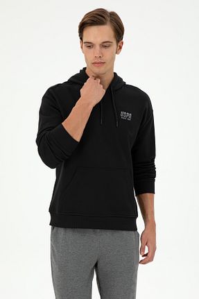 سوئیشرت مشکی مردانه ساده U.S. Polo Assn. - کد 878864275