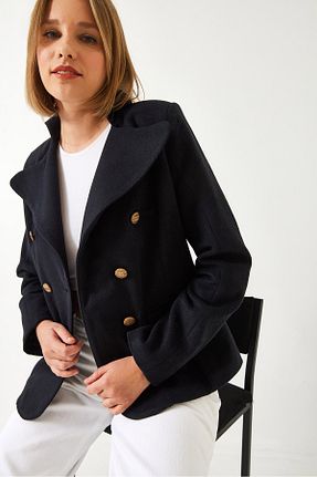 کت مشکی زنانه رگولار Bianco Lucci - کد 878925959