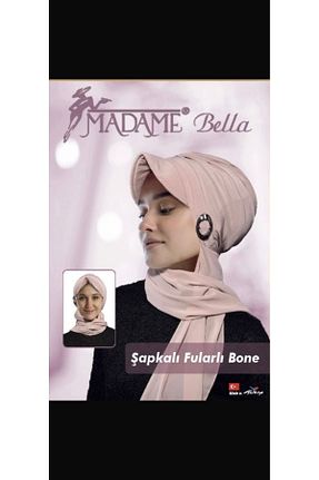 دستمال گردن بژ زنانه پنبه ای MODA - کد 878958377