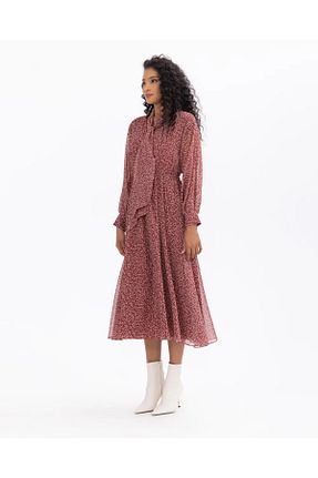 لباس نارنجی زنانه بافتنی SEÇİL - کد 768456097